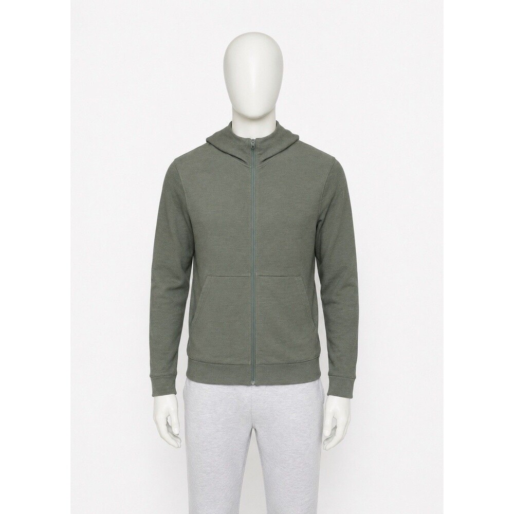 Lululemon Shift Stitch Full Zip Hoodie Palm Deco, Size Medium